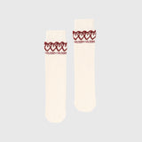 【HEART】Tube Socks　Off-WhiteHERALBONY