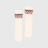 【HEART】Tube Socks　Off-WhiteHERALBONY