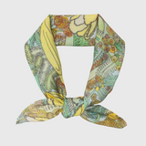 [In-store exclusive] Silk blend bandana "Mimosa"