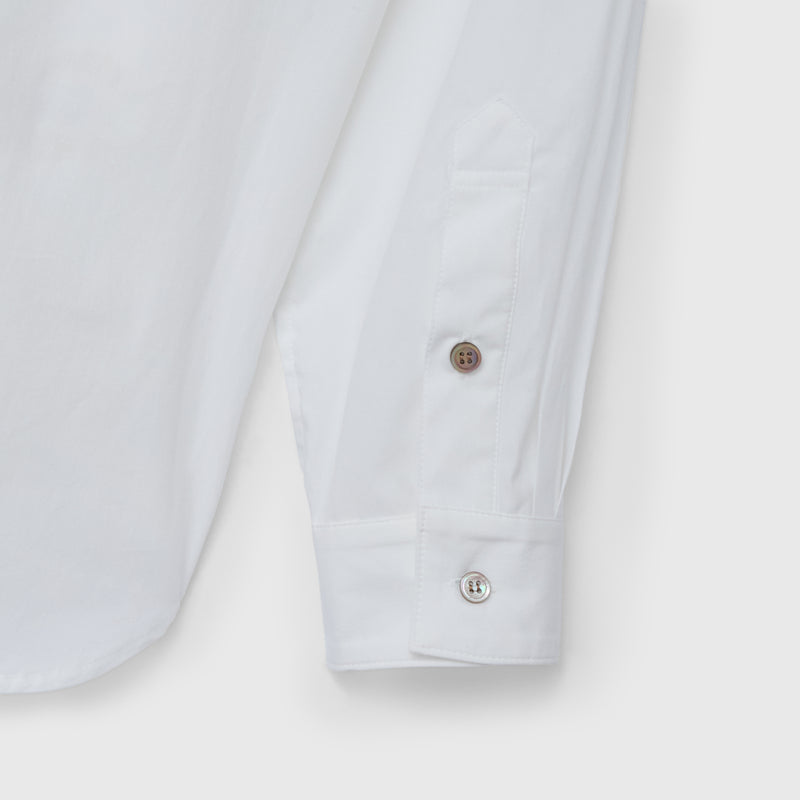 【予約商品｜12月下旬お届け】バンドカラーシャツ「brown brush-mm2025」