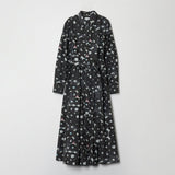 ￥【予約商品｜4月中旬お届け】フレアスカートワンピース「（無題）（丸）」Sanae Sasaki