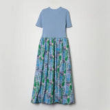 ￥【予約商品｜4月中旬お届け】ニットコンビワンピース「壁」Kaoru Iga