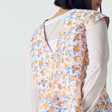 ￥【予約商品｜4月下旬お届け】momokoジャカードブラウス「タイトル不明」Momoko Nakagawa