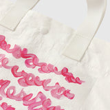 Cabas PAPER-LIKE (M) « pink-mm2024 »