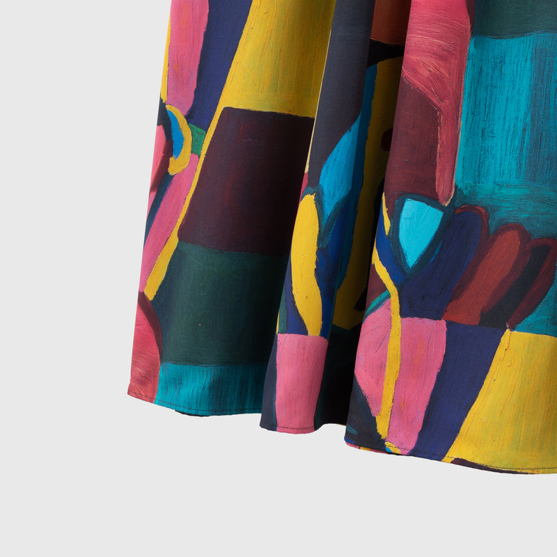 クルーネックワンピース「地球を美しくしようと言う真鍋さん」