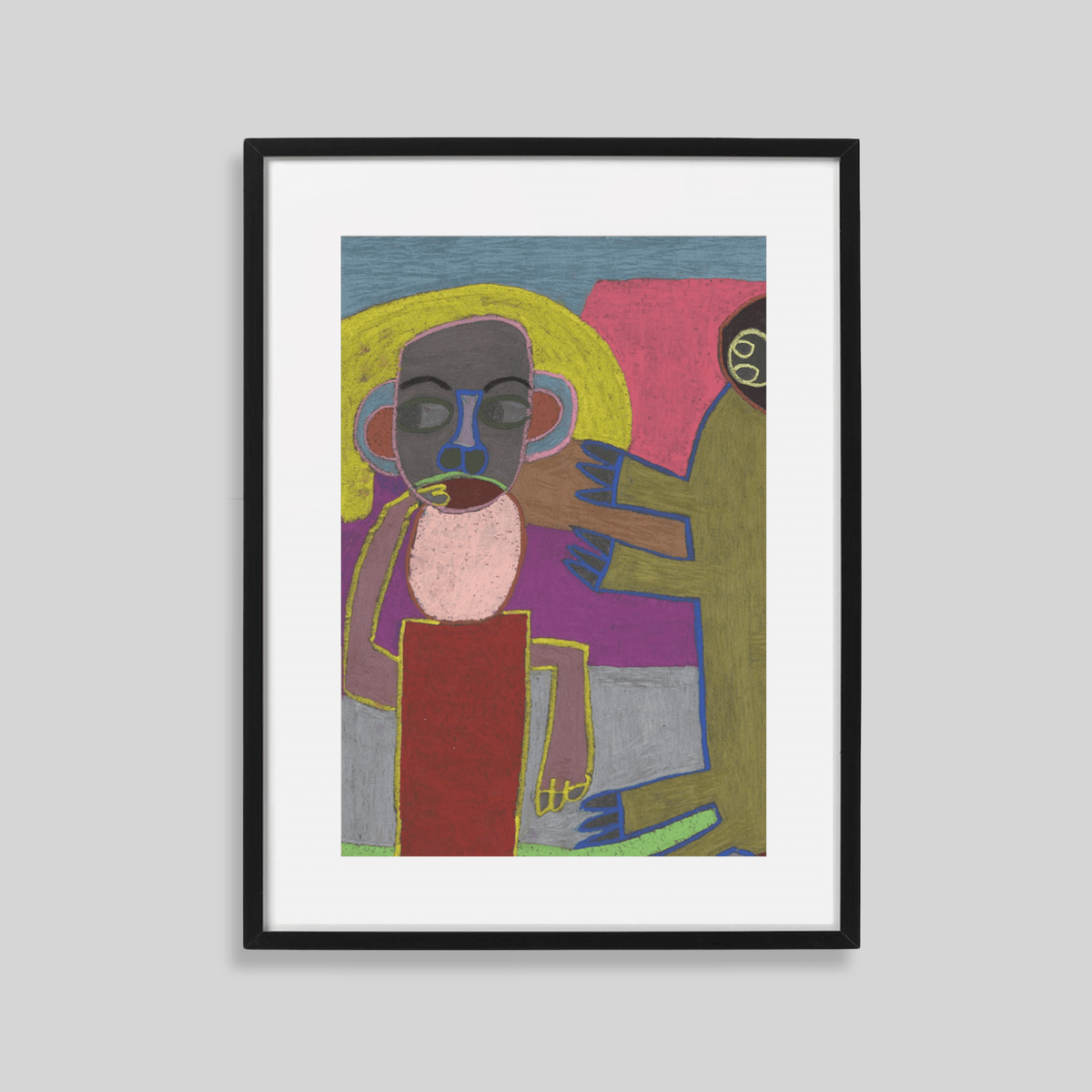 ○♡happy relaxation 絵画原画 アート・原画|ヘラルボニー(HERALBONY)オンラインストア – 4