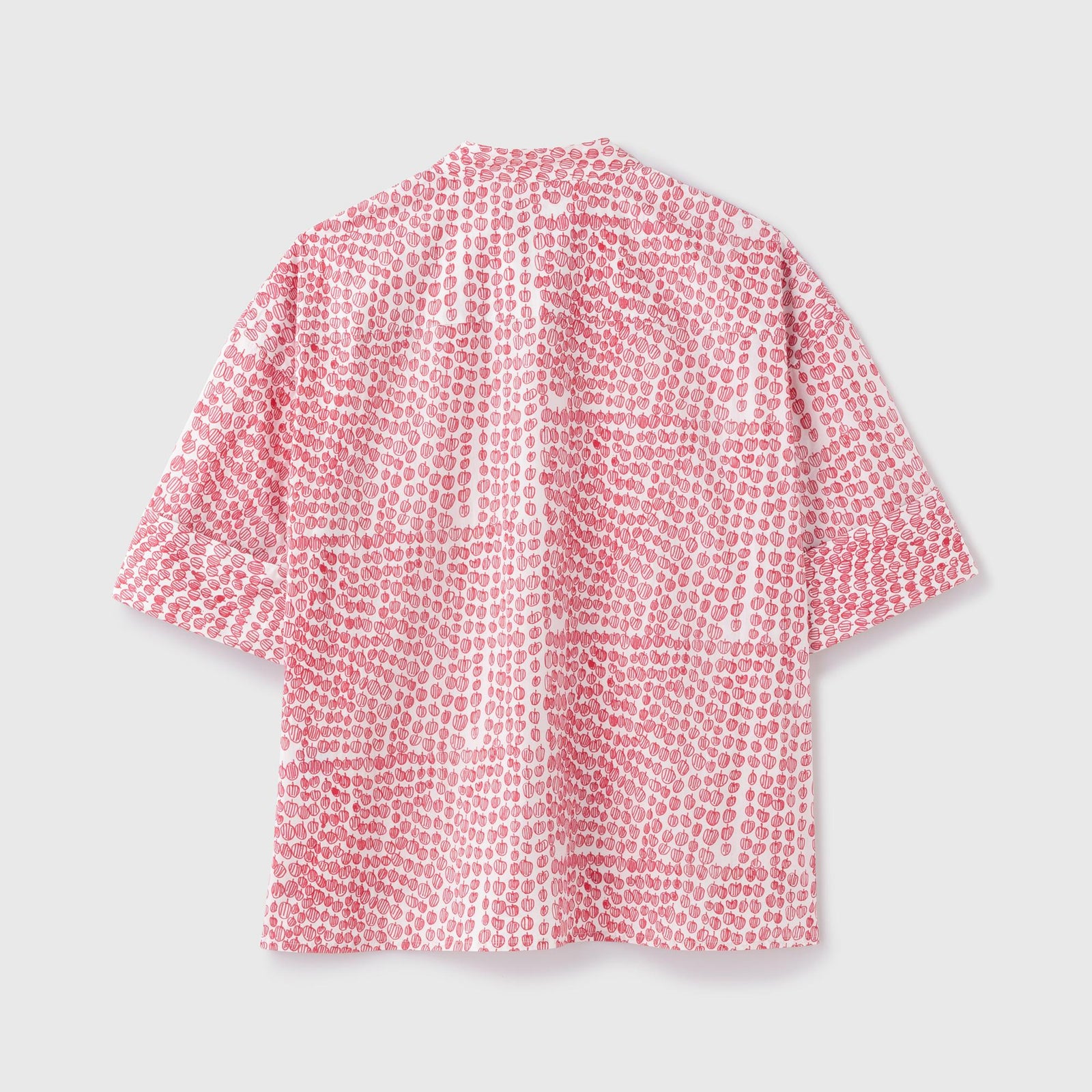 ヘラルボニー　HERALBONY ノーカラーシャツ　「旅行」 ノーカラーシャツ「旅行」 – HERALBONY