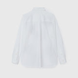 レギュラーカラーシャツ「red gradation brush1-mm2025」