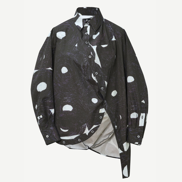 【予約商品｜3月下旬お届け】ANREALAGE×HERALBONY BALL SHIRT「（無題）（丸）」