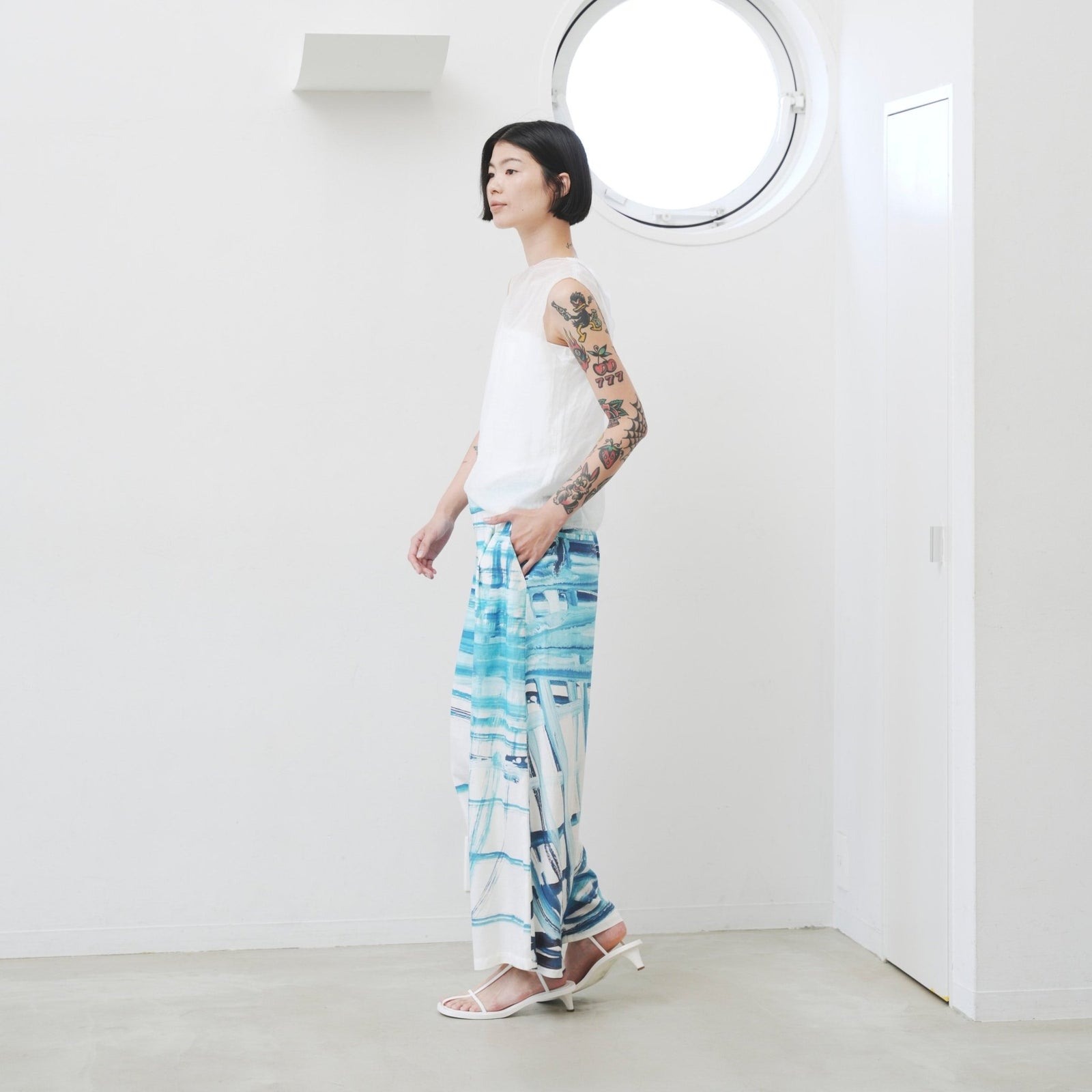 リネンワイドパンツ「ももこ」 – HERALBONY