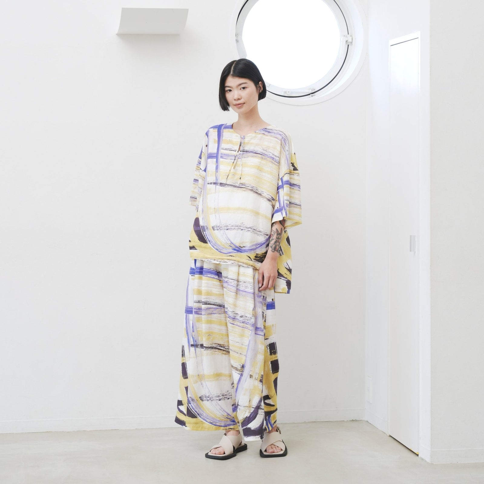 リネンワイドパンツ「ももこ」 – HERALBONY