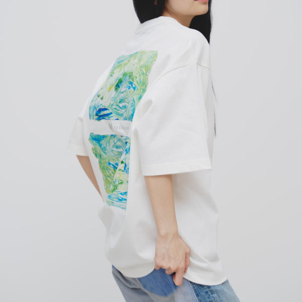 ￥【予約商品｜7月上旬お届け】アートグラフィックTシャツ「ノースウエスト航空」Shigetaka Wada