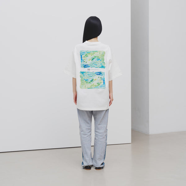 ￥【予約商品｜7月上旬お届け】アートグラフィックTシャツ「ノースウエスト航空」Shigetaka Wada