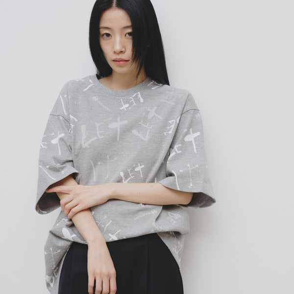 ￥【予約商品｜7月上旬お届け】アートグラフィックTシャツ「無題（let it be）」Sayaka Sanpei