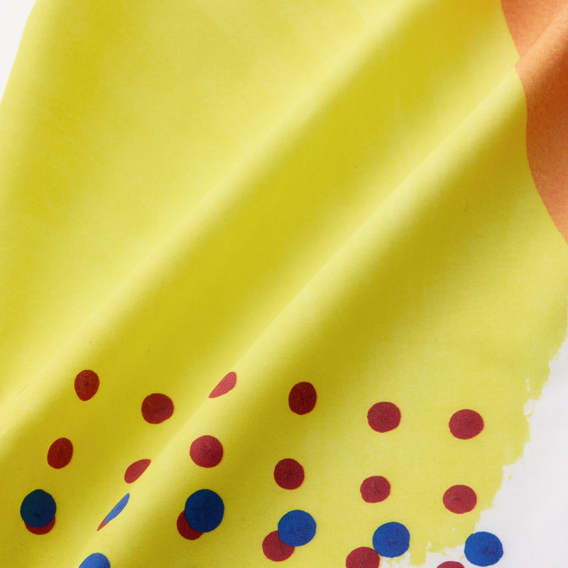 ￥【予約商品｜8月末〜9月上旬お届け】アートパネル半袖シャツ「タイトル不明 Yellow」Shigaku Mizukami