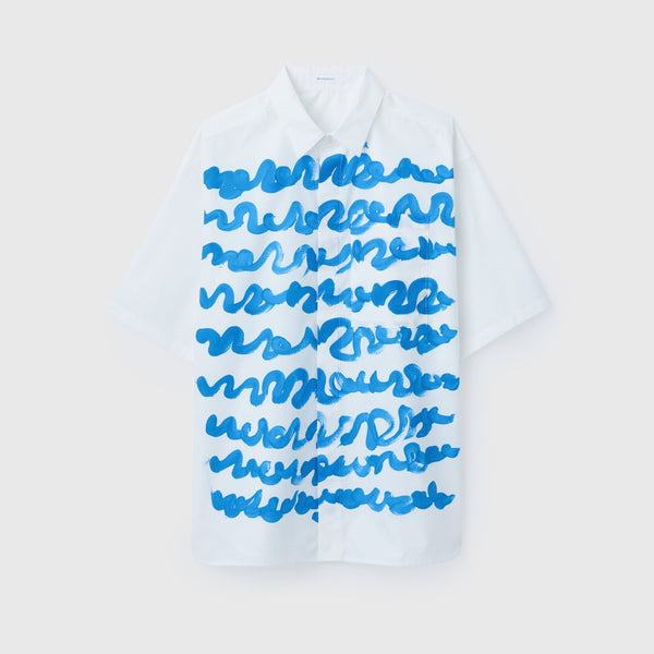 HERALBONY アート柄シャツ HERALBONY ISAIシャツ（ブラック）/ アートピース1枚付き