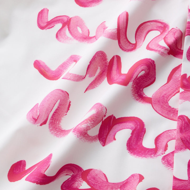 ￥【予約商品｜8月末〜9月上旬お届け】アートパネル半袖シャツ「pink - mm2024」marina