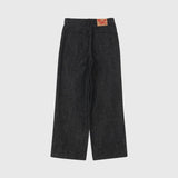 ￥【予約商品｜8月上旬お届け】ハートピンバッジリジットデニムパンツ（ブラック）「タイトル不明」Shoyo Ogawa