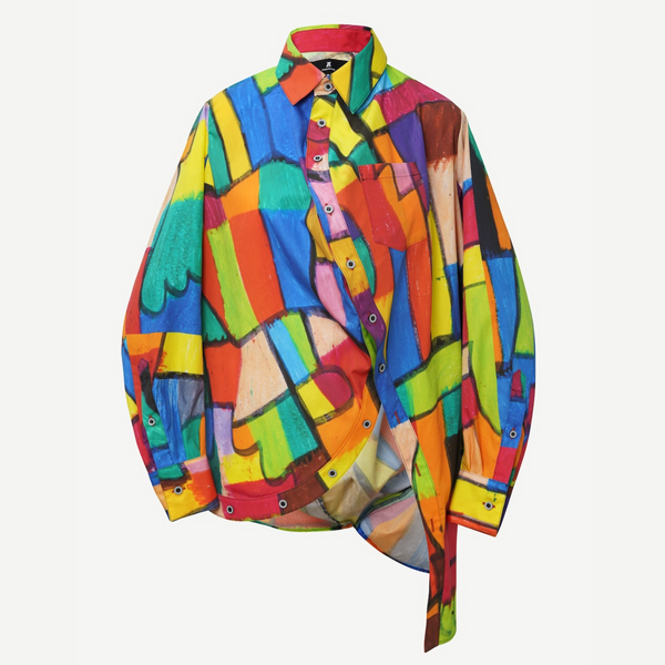 【予約商品｜3月下旬お届け】ANREALAGE×HERALBONY BALL SHIRT「埴生の宿」