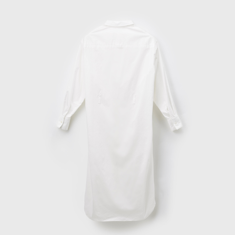￥【予約商品｜9月中旬お届け】スカーフループ付きシャツワンピースHERALBONY