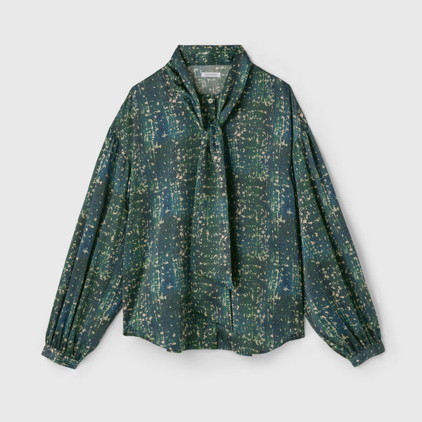 サテンボウタイブラウス「こもれび」 – HERALBONY