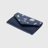 フラップカードケース「（無題）（丸）」