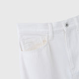 デニムスカート（ホワイト）「heart-mm2024」