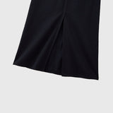 デニムスカート（ブラック）「heart-mm2024」