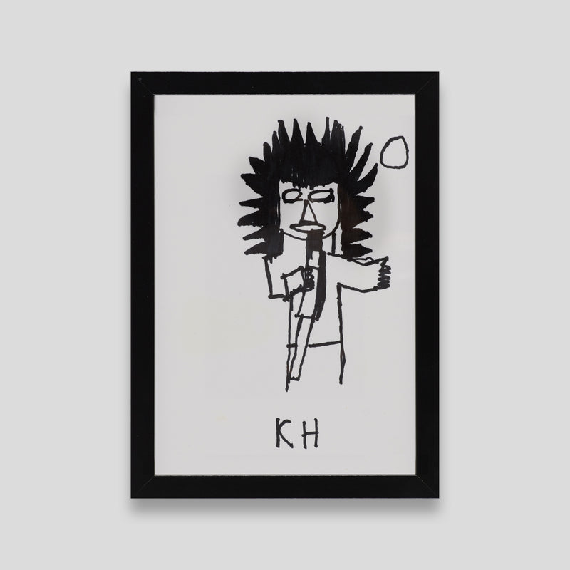 "Thinking Gorilla" original artwork