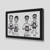 「ペストの少女たち」原画作品