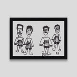 「ペストの少女たち」原画作品