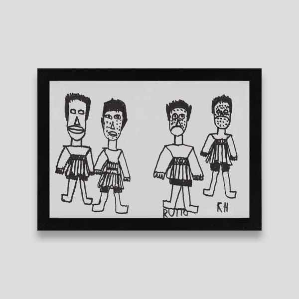 「ペストの少女たち」原画作品