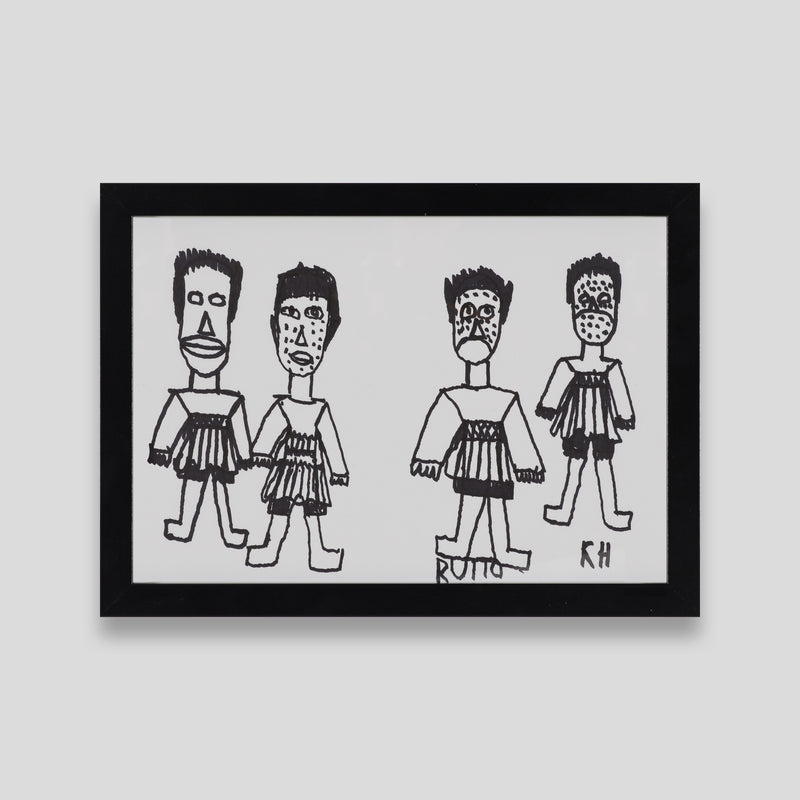 「ペストの少女たち」原画作品