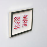 「Red Brush Card 2607」「Red Brush Card 2608」原画作品