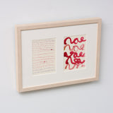 「Red Brush Card 2609」「Colorful Pen 2610」原画作品