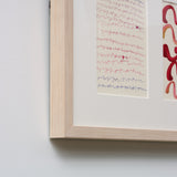「Red Brush Card 2609」「Colorful Pen 2610」原画作品