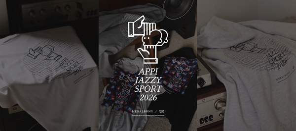 HERALBONY × APPI JAZZY SPORT コラボレーションアイテム予約開始