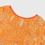 Circle-Pattern Knit Pullover (Art-Inspired)「Untitled」