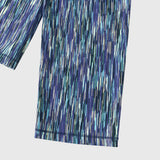 【予約商品｜9月下旬お届け】Color Stripe Boatneck Long-Sleeve Top (Art-Inspired)「夜景」