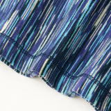 【予約商品｜9月下旬お届け】Color Stripe Boatneck Long-Sleeve Top (Art-Inspired)「夜景」