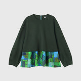 Art Ruffle Long Sleeve「Landscape」Kaoru Iga