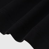 【予約商品｜8月上旬お届け】スカーフコンビドレープT「（無題）（丸）」ブラック