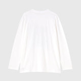 Art Long Sleeve T「gevlekte olifanten met poezen」