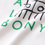 Art Long Sleeve T「gevlekte olifanten met poezen」