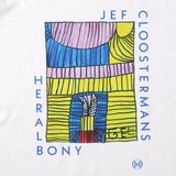 T-shirt à manches longues Art « klein figuurtje in een erg grote kooi »