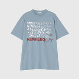 HERALBONY ART T「blue calligraphy2-mm2025」