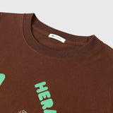 HERALBONY ART T「（なんかの動物）」ブラウン