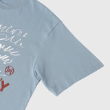 HERALBONY ART T「blue calligraphy2-mm2025」