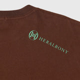 HERALBONY ART T「（なんかの動物）」ブラウン