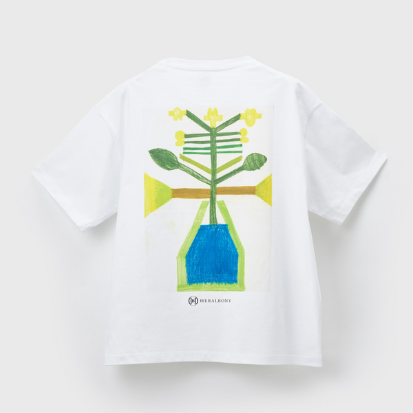 アートバックプリントTシャツ「菜の花」